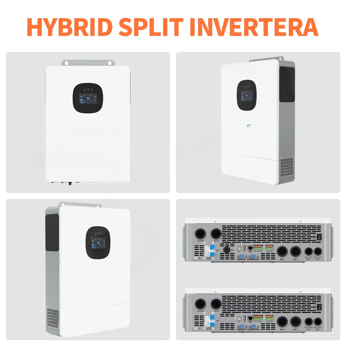 UNC 10KW 10KVA 110V/220V 51.2V - огляд і ціна Split Phase Inverter 10Kw 110V 220V